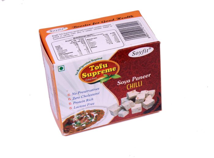 Soyfit Tofu Supreme Chilli 400 g (Pack of 2)